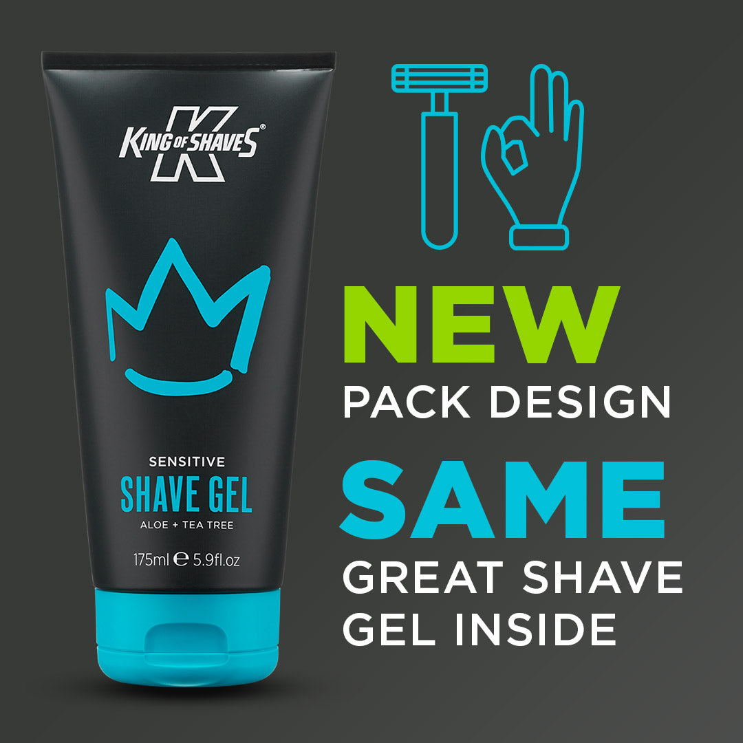 シェービングジェル 175ml AB 抗菌タイプ- カミソリ負け防止 | キングオブシェーブ