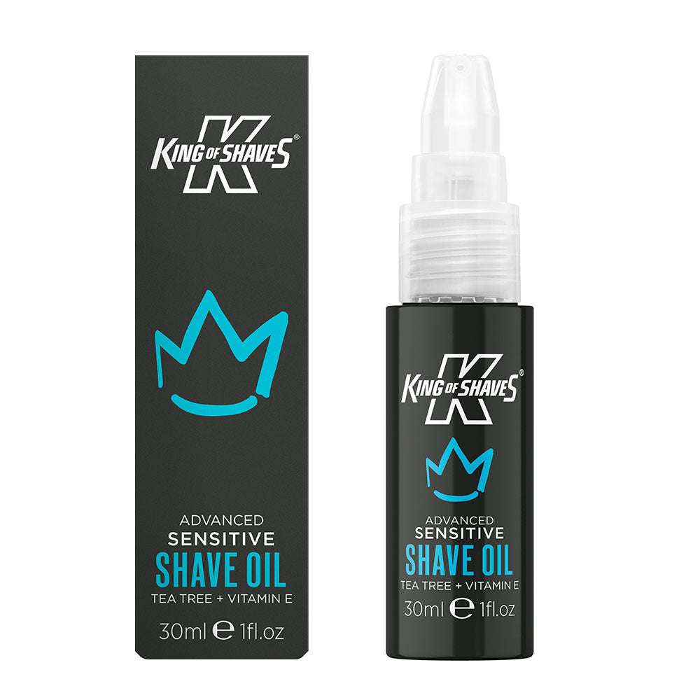 敏感肌用シェービングオイル 30ml - カミソリ負け防止 | キングオブシェーブ