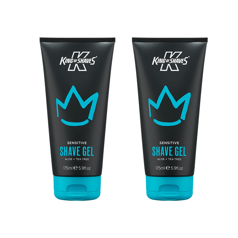 敏感肌用シェービングジェル 175ml センシティブ- カミソリ負け防止 | キングオブシェーブ