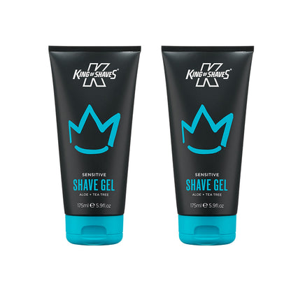 敏感肌用シェービングジェル 175ml センシティブ- カミソリ負け防止 | キングオブシェーブ
