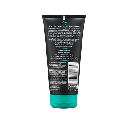 シェービングジェル 175ml AB 抗菌タイプ- カミソリ負け防止 | キングオブシェーブ